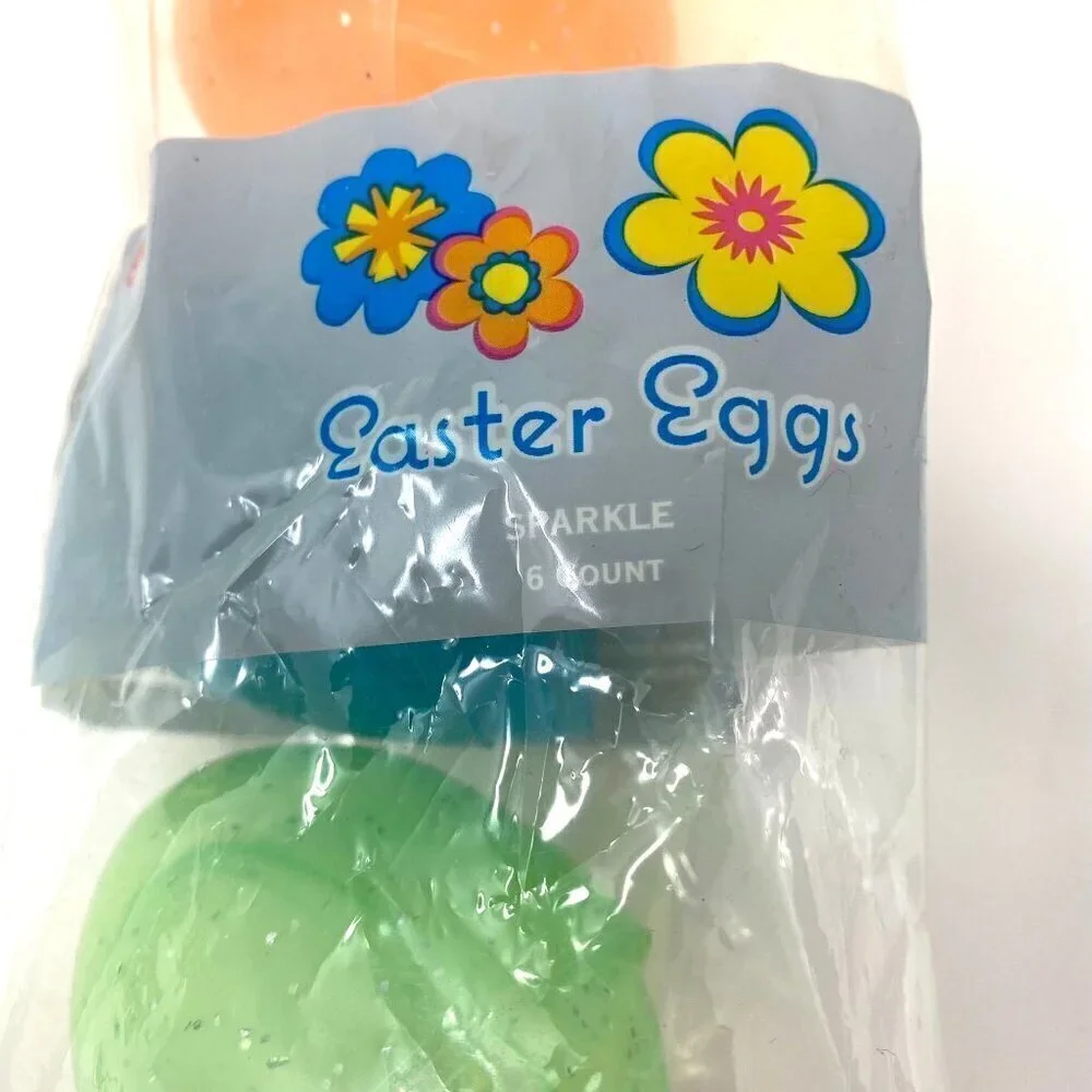 Target Sparkle Plastic Easter Eggs Fillable Treats Party
